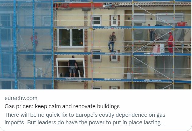 Shout out to all EU energy ministers meeting today to discuss high gas prices: keep calm and renovate buildings euractiv.com/section/energy…