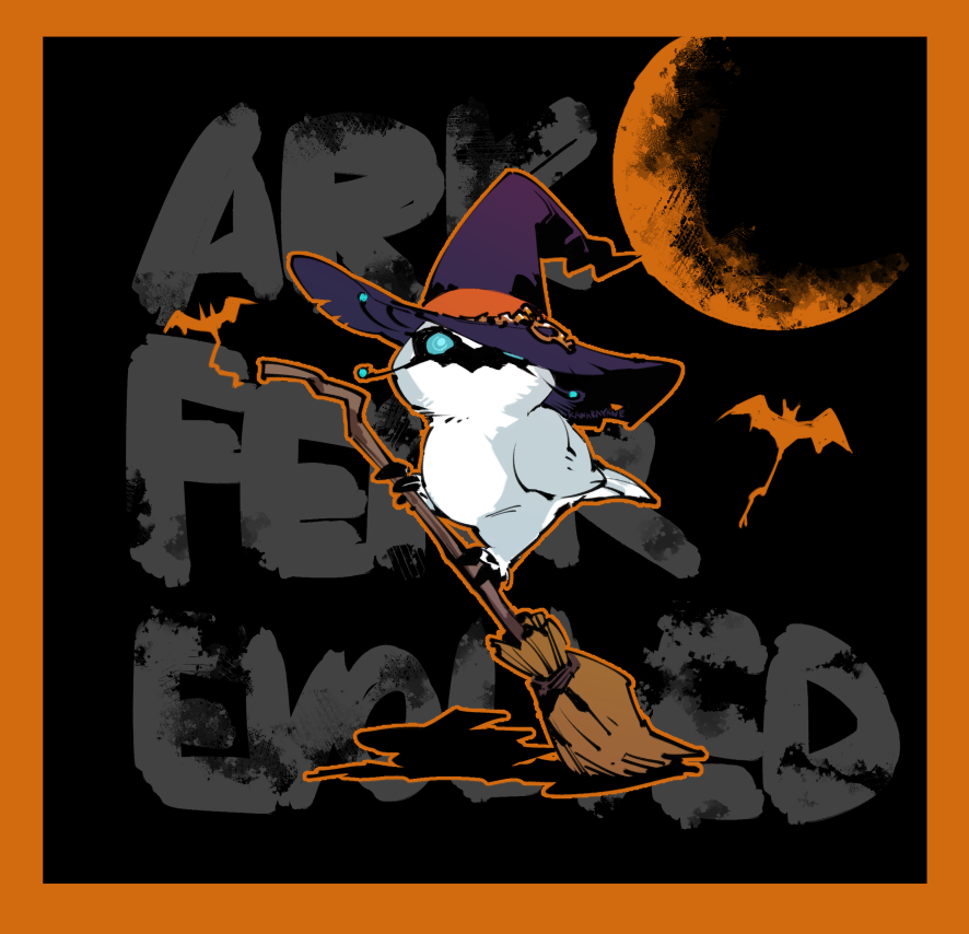 想像で描いたら公式画像にちゃんと写ってた魔女ふく