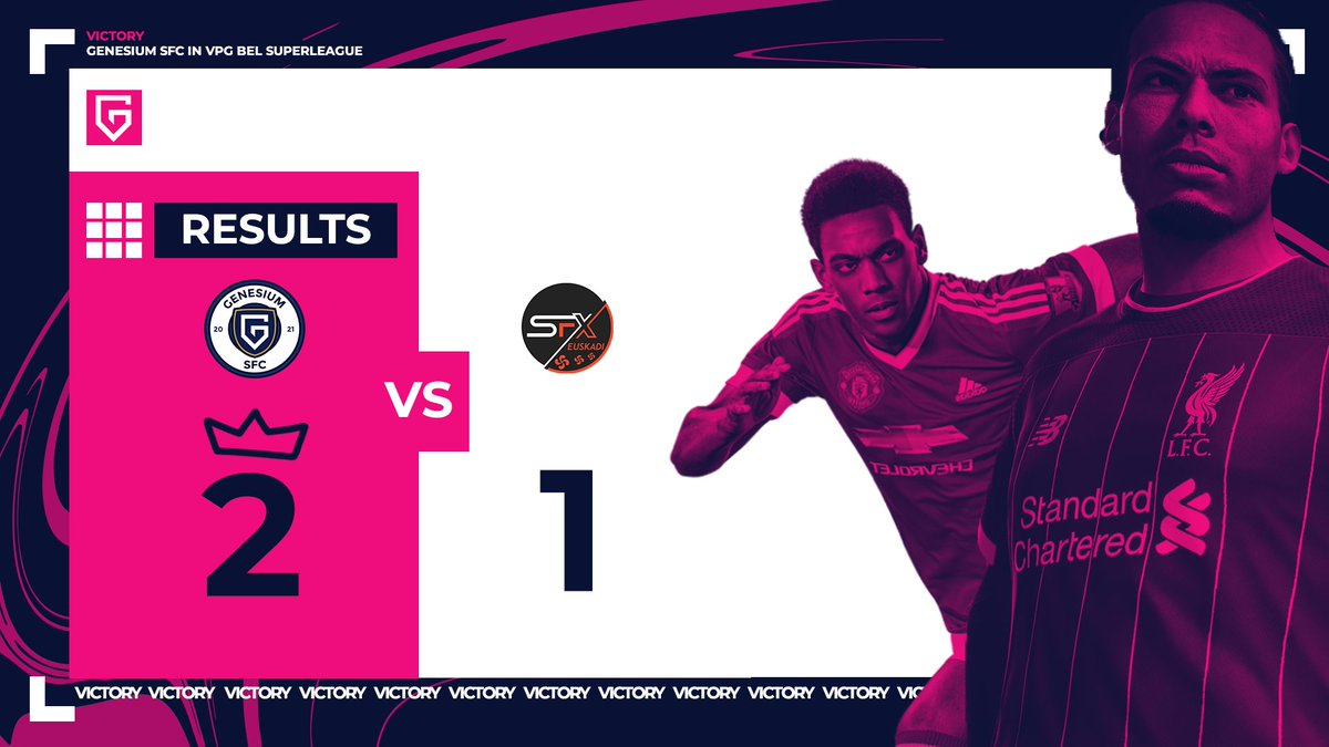 Résultat de la rencontre de SuperLeague organisée par <a href="/belgique_vpg/">VPG BELGIQUE 🇧🇪</a> 
 
Lors de la rencontre d'hier à 21H40 face à @EuskadiSfx, nous avons été victorieux sur le score de 2 - 1. 

Bien joué à eux ! 🤝

<a href="/TeamGenesium/">Genesium 🌴</a> #WhereItBegins 👾