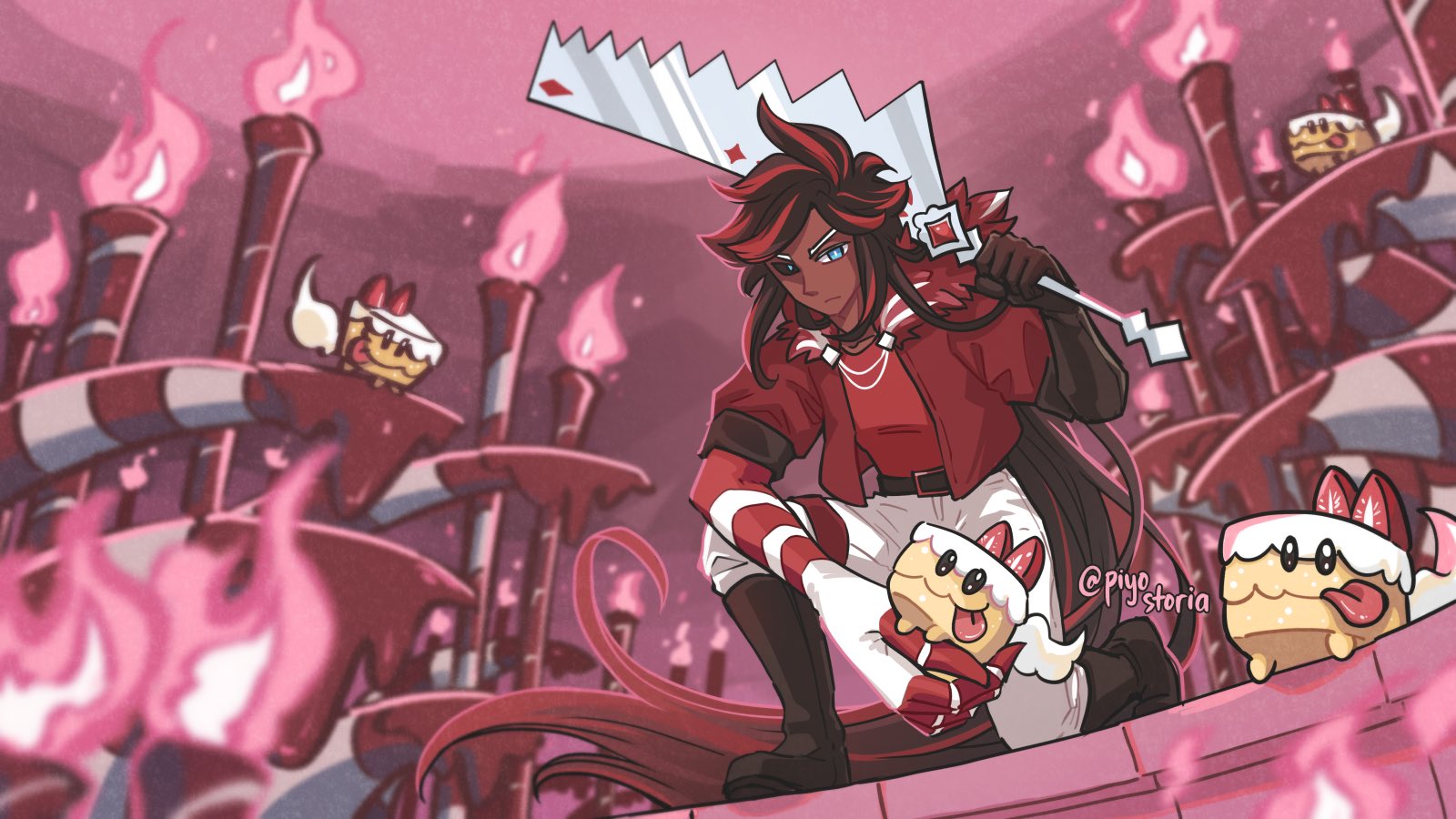 Red Velvet cookie cookie Run Kingdom