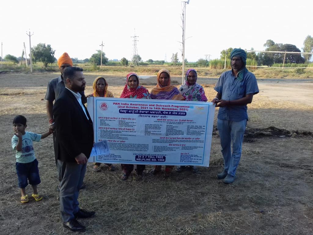 MohaliDlsa's tweet photo. PAN INDIA AWARENESS &amp; OUTREACH PROGRAMME: Legal awareness seminar conducted at Villages- Bansepur, Dhakoran Kalan and Dhakoran Khurd, SAS Nagar by Panel Advocate Aksh Chetal on Dated- 25.10.21
@NALSALegalAid 
@LegalAidPunjab https://t.co/t869VNMl05