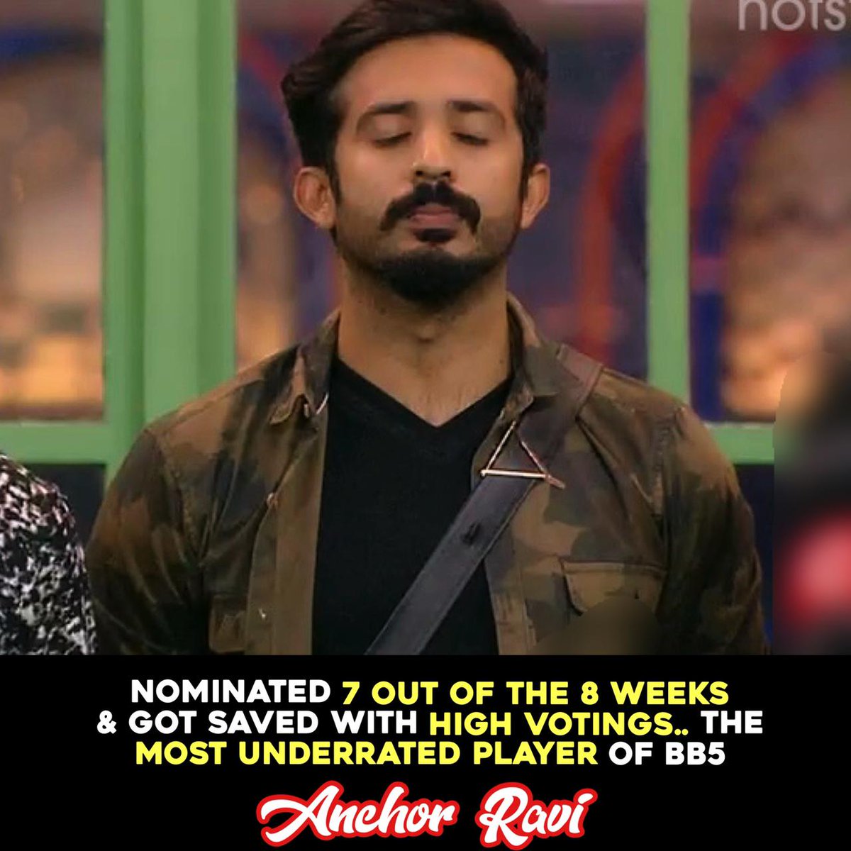 ursanandyadav's tweet photo. Influence, Cunning, ela week oka new word use chiyadam n prathi week nomination chiyadam ..
8 weeks lo 7 weeks nomiate enti sami..
Anna Nv devudi Anna..
Nee patiences ki 🙏🙏🙏 sami..
#voteforravi
@anchorravi_offl https://t.co/wpJeVPIDrC