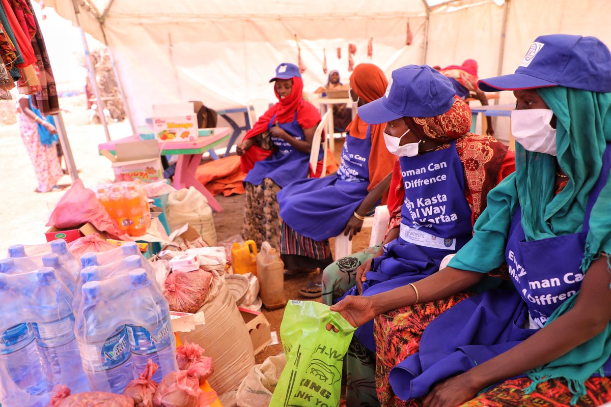 UNmigration's tweet image. ✔️Create work opportunities 
✔️Empower women  
✔️Strengthen communities  
 
In Ethiopia’s Oromia and Somali regions, IOM and partners implement projects to help internally displaced persons and female-headed households: bit.ly/3BdLXMV