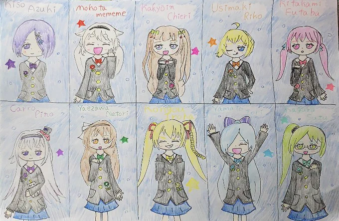 #今年も残りわずかなので今年一番伸びた絵を貼る見た絵描きさんも強制でやる
懐かしいなあ...(涙) 