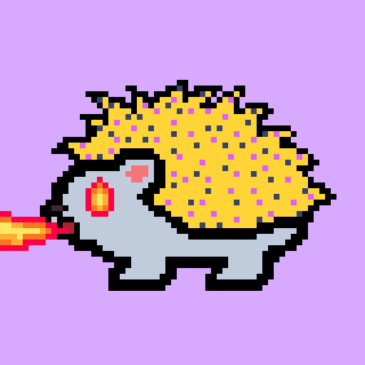 Ever seen a fire-breathing hedgehog?🔥🦔