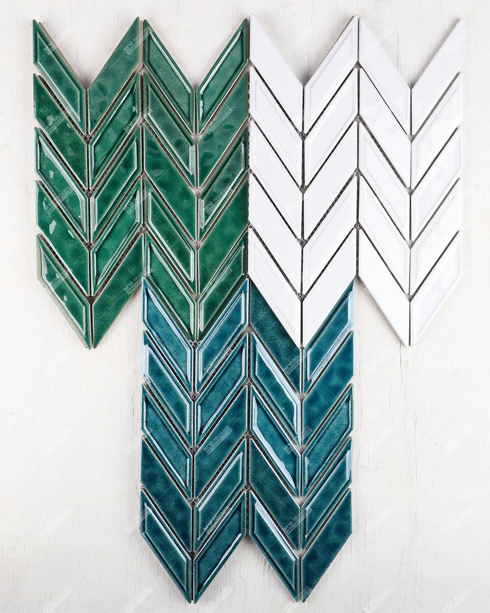 mm_mosaic's tweet photo. Chevron pattern pairs well with our glazes! Refreshing green, elegant white, and vivid blue are pop colors to express how this tile makes us feel.
For more #tile details here: https://t.co/RRy7C3Obcn
#walltiles #backsplash #chevrontiles #kitchentiles #interiordesign #Trending https://t.co/UwwF7cf1sb
