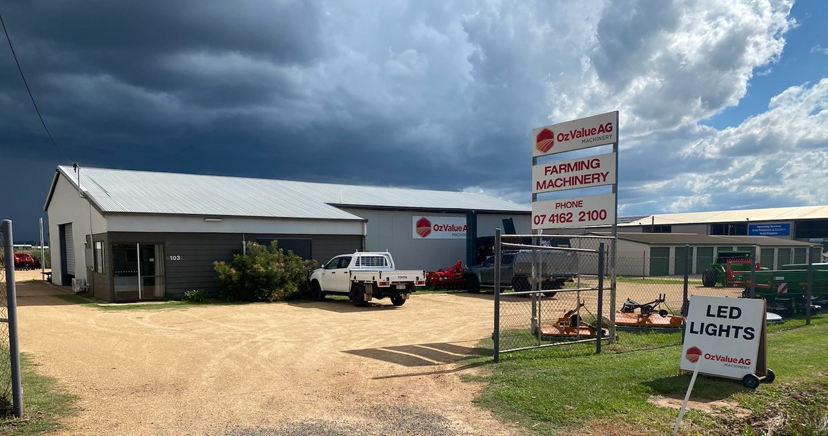 OzAG_Machinery's tweet photo. Now across 3 locations and servicing nation wide.
See @Oz_Value_AG for most your farming needs moving forward.
Located in VIC, NSW &amp; QLD 
https://t.co/TSmWcKoBdO
#werefarmerstoo #ozvalue #vicfarming #nswfarming #qldfarming #agriculture #machinery #harvest #comeinandsayhi #oftm https://t.co/N3Ygzx1MMg
