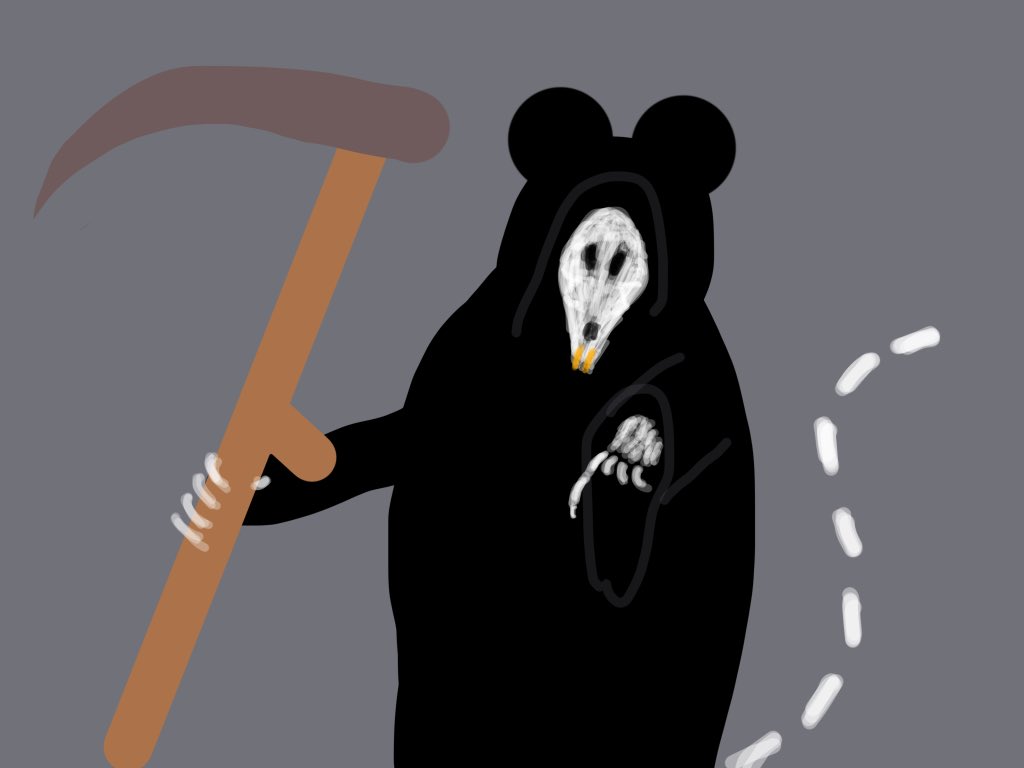 Angel Rat Of Death #rattober2021 #rattober