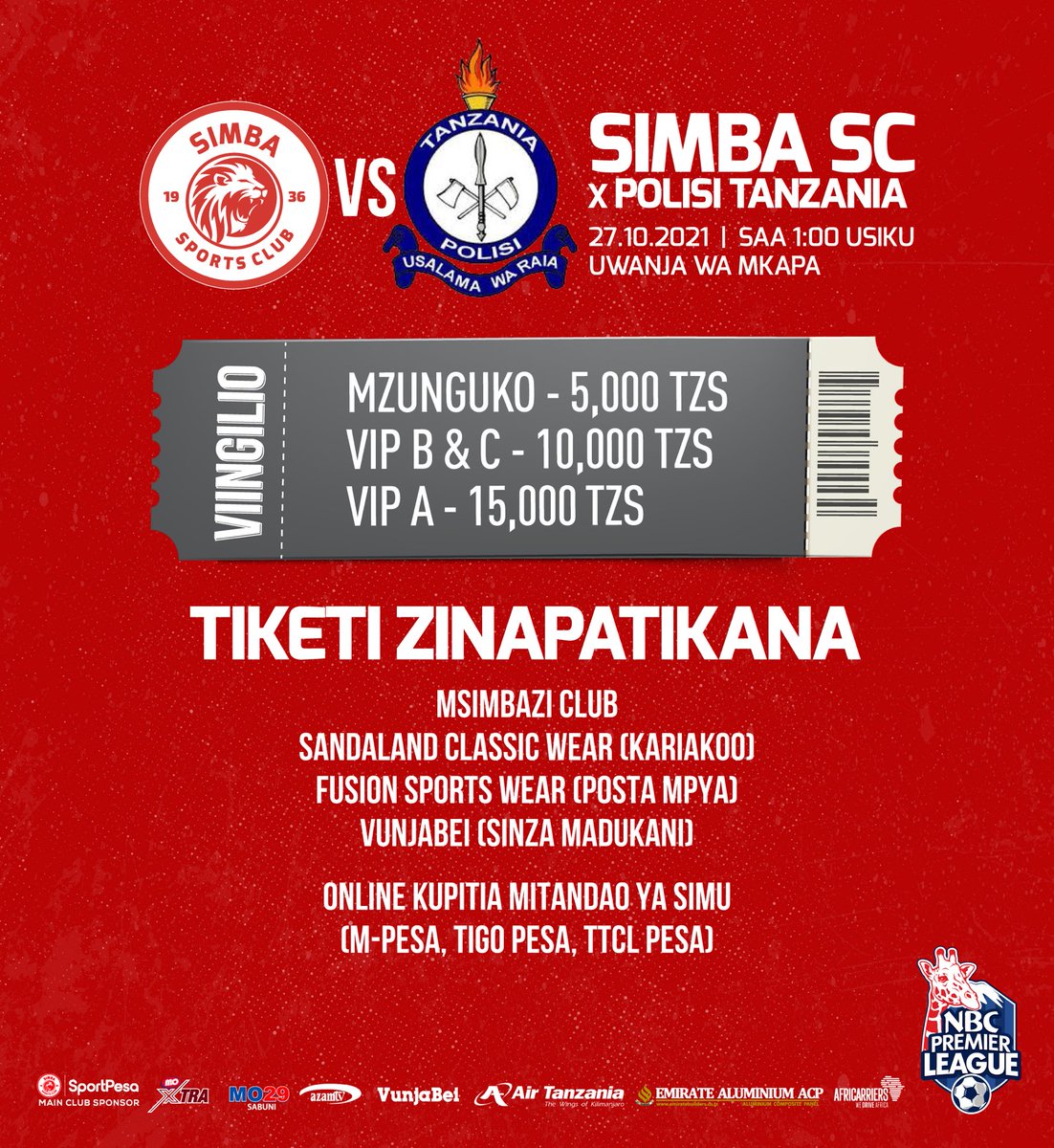 Simba Sports Club tweet media