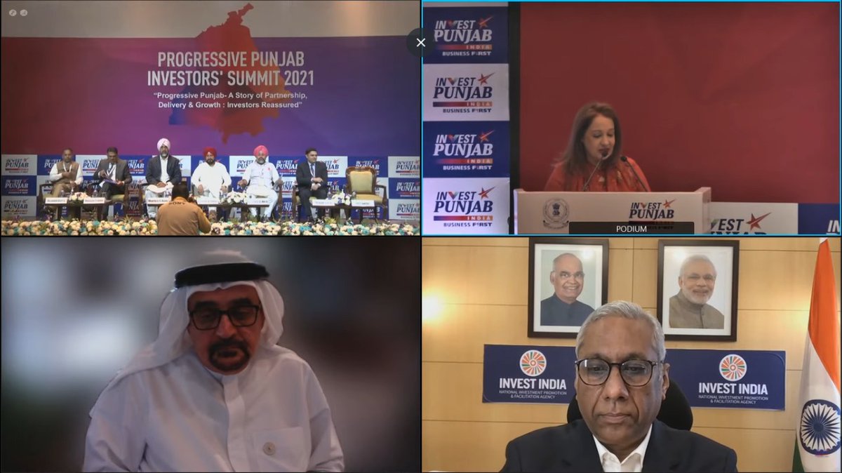 The plenary session begins youtube.com/watch?v=IiiwD5… @investindia @DeepakBagla_ @PunjabGovtIndia @CMOPb @CHARANJITCHANNI @GurkiratKotli @MSBADAL @FollowCII @ficci_india @CsPunjab