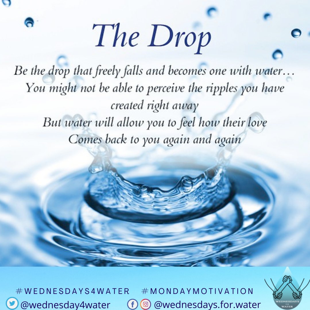 water is inspiration to every lifeform #MondayMotivation #Inspiration  #wednesdays4water #watercrisis #waterfacts #managewater #catchtherain  #indiawatercrisis #sustainability #environment #sdg6 #climatechange  #watercrisisawareness #savewatersavelife ..., image size:1080x1080