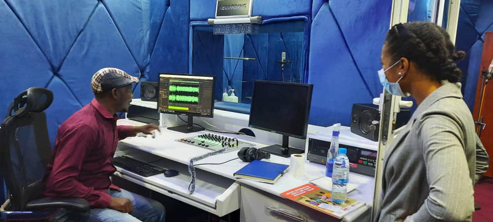 CanSouthSudan's tweet photo. Such a pleasure meeting with @bbcmediaaction and visiting their new studio, part of the Amplifying Women’s Voice project here in #SouthSudan.
#CanFund https://t.co/W4Kt0Svi6t