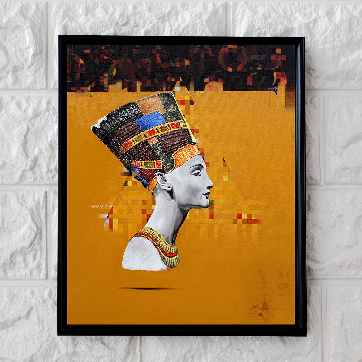 ArtZolo's tweet photo. 'Nefertiti' by Ramchandra Kharatmal
#oilpainting on #canvas (61*76 cm)
SHOP @ https://t.co/8FJgnoOkth
#ancientart #queenofegypt #originalart #artzolo #beauty #powerofwomen https://t.co/NLCLzuAEzF