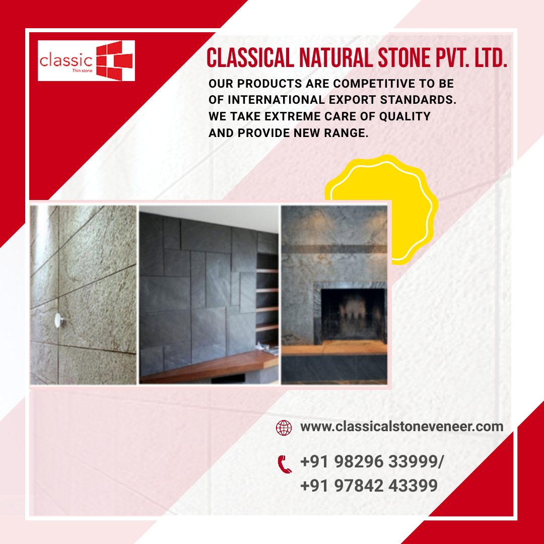 StoneClassical's tweet image. Our company is a renowned manufacturer and exporter of a superior quality range of Natural Veneer Stones. For more information visit: classicalstoneveneer.com #stoneveneer #classicalstoneveneer #stoneveneer #manufacturer #exporter #supplier #stone