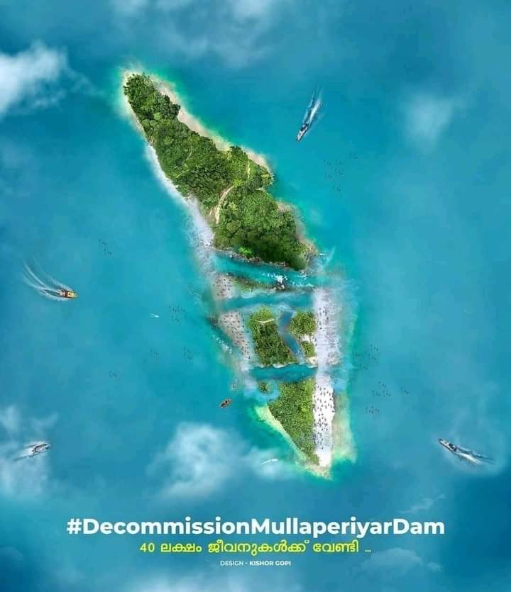 PinkyThumpi's tweet photo. People should speak up for the decommisioning of #mullapperiyardam. It has dangerously gone past the life expecting of 50 years to 126 years. It has been a security threat to over 4.5 million people in Kerala. Safety matters more than anything.
#DecommisionMullaperiyarDam https://t.co/GW5jNGXQeu