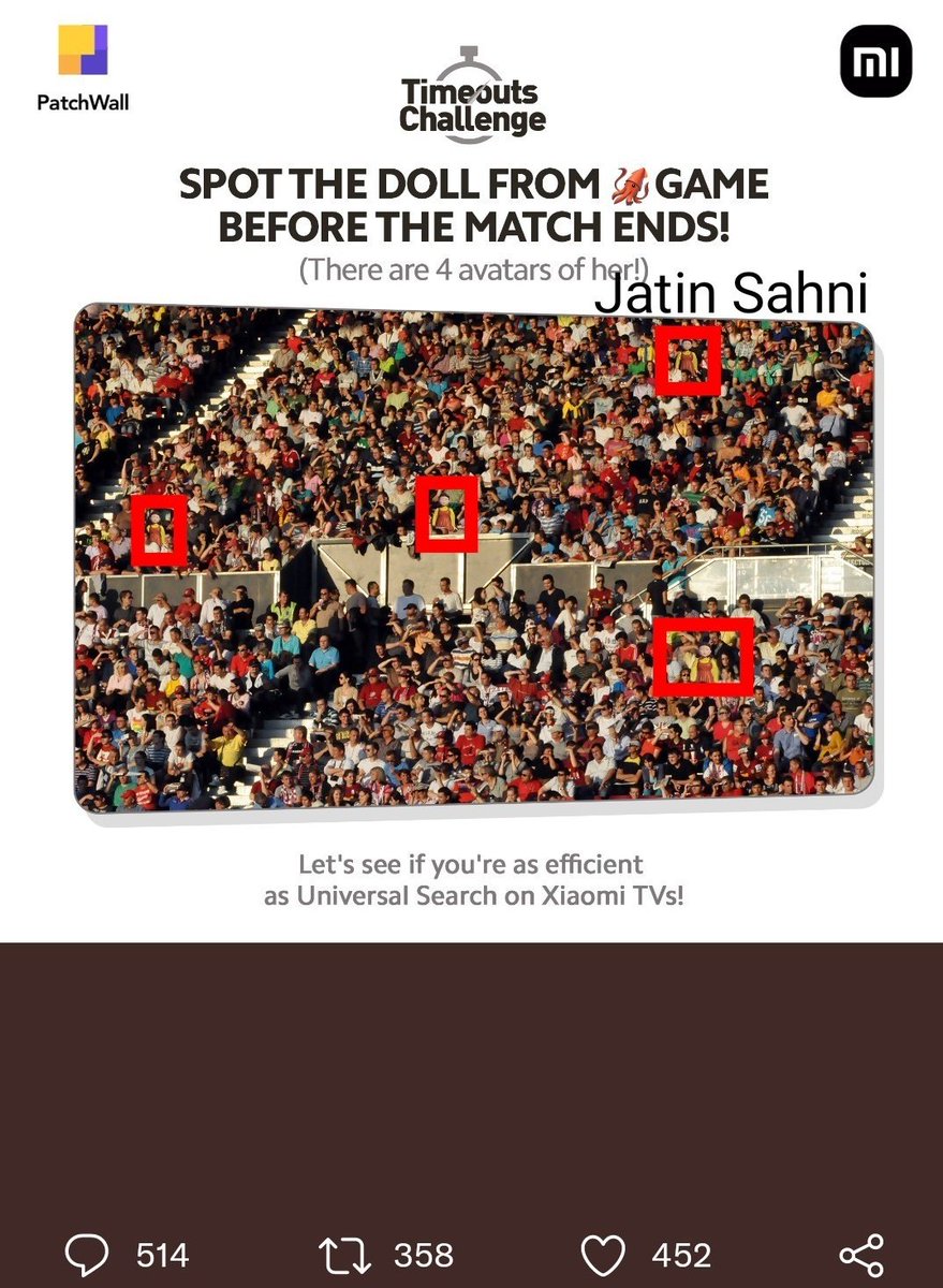Jatin_909's tweet photo. @MiTVIndia I Spotted all the avatars ๐
#MiTimeoutsChallenge #GetTheSmartest
@MiTVIndia
Join
@gurgaon_rangers
@mysterioussu
@MANJEETSINDH721
@Sindrelaroy https://t.co/qpumPM7XEZ
