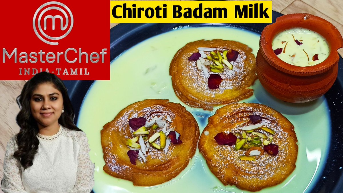 RickySamayal's tweet photo. MasterChef Chiroti badam milk @RickySamayal #YoutubeChannel
https://t.co/TZcmGSN4y8
#chiroti #badammilk #vinnyrecipe #masterchefrecipe #sweetrecipes #trending #homemade #Foodshare #food #tasty #cooking #delicious #WatchOnYoutube #foodie #viral #masterchef #tuesdayvibe #yummy https://t.co/qkBhWm4T1d