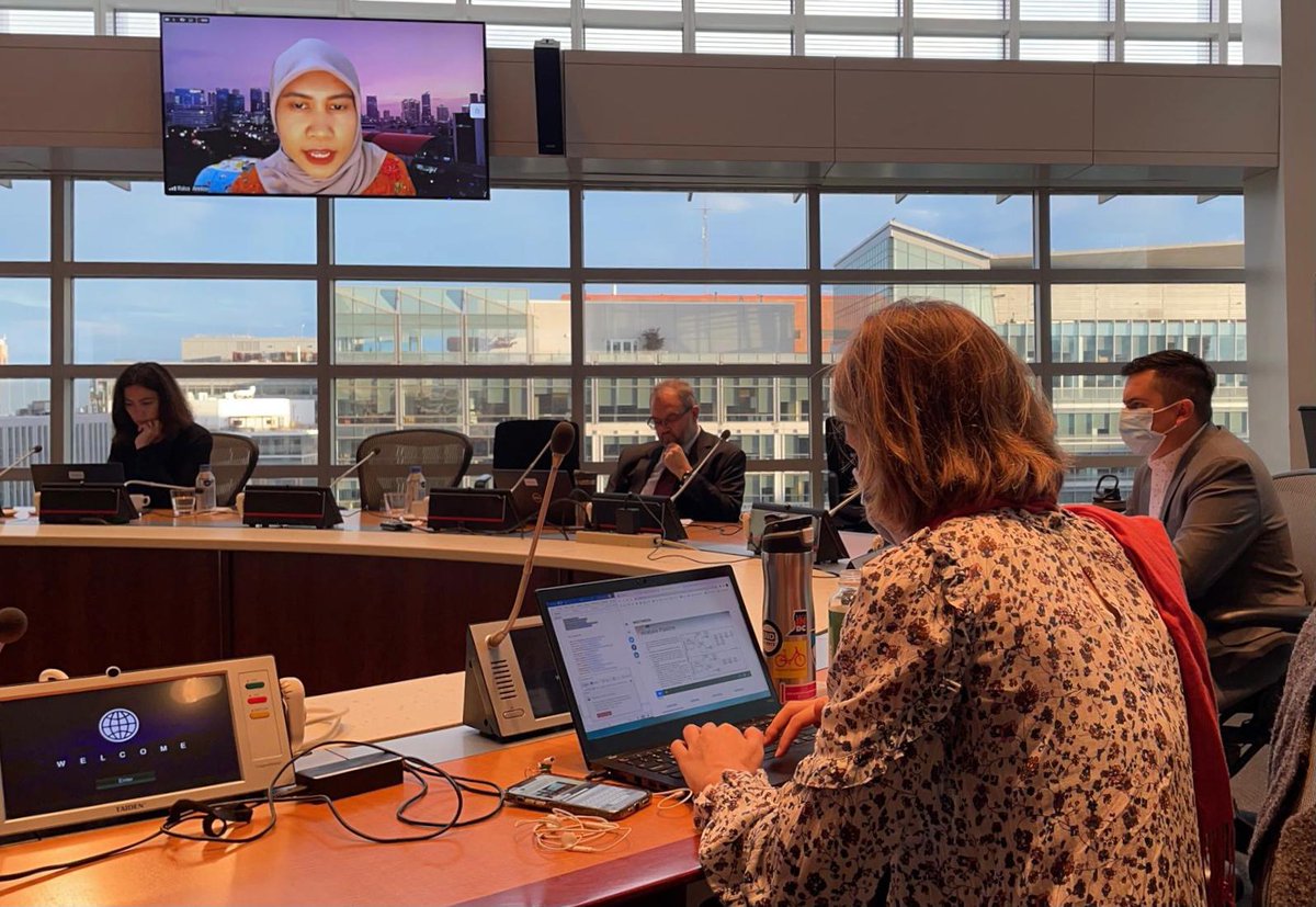 wbg_gov's tweet photo. Our 1st presentation of the day discusses the findings of:
Elaboration of Supervised &amp; Unsupervised Machine Learning Methods as Fraud Detection Tools in the National Health Insurance Policy: Lesson Learned from #Indonesia​​ - Presenter Raisa Annisa

https://t.co/sP8e7EGaHH #DAAPA https://t.co/HLn2HeLjpL