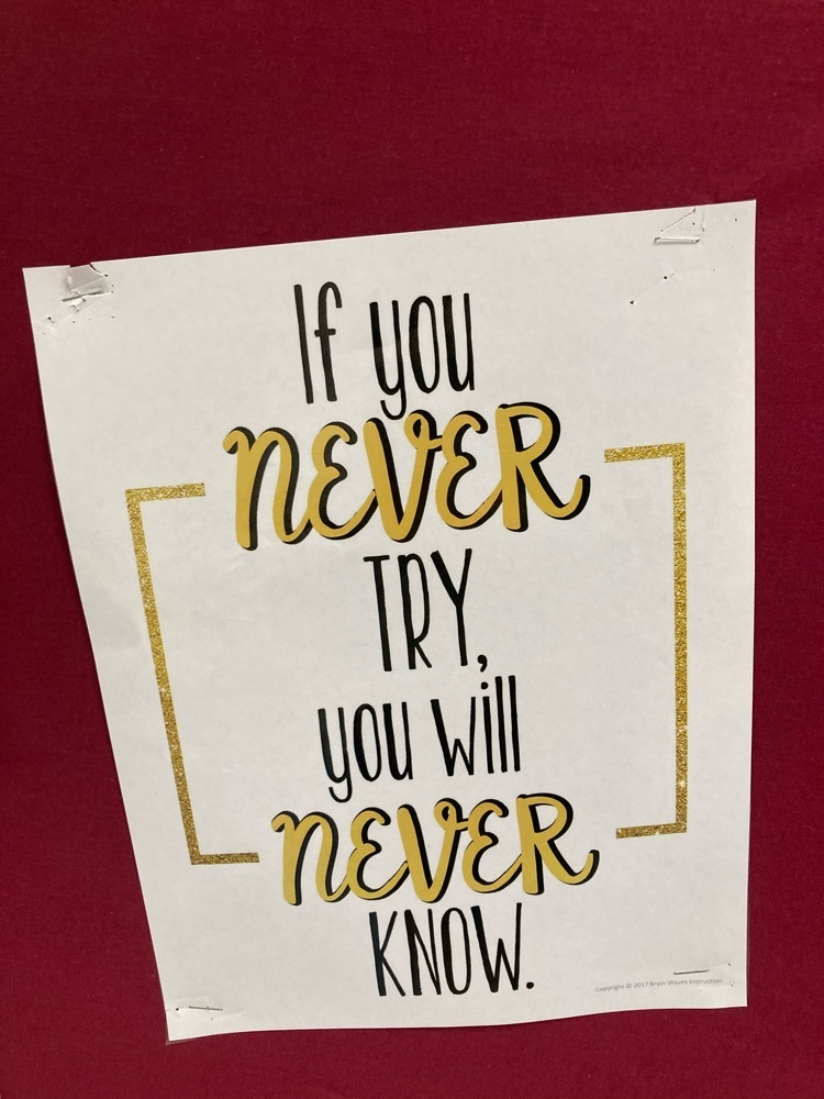 CMSTaylorMiddle's tweet photo. It’s a good day to have a good day!  Thank you Taylor Middle School for these positive reminders!  Make it a great day CBSD! https://t.co/MycHV2N60C