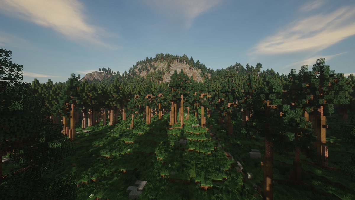 KongDaMonkey1's tweet photo. Some vanilla terrain #minecraft建築コミュ #Minecraft https://t.co/sWuhQDkbyL