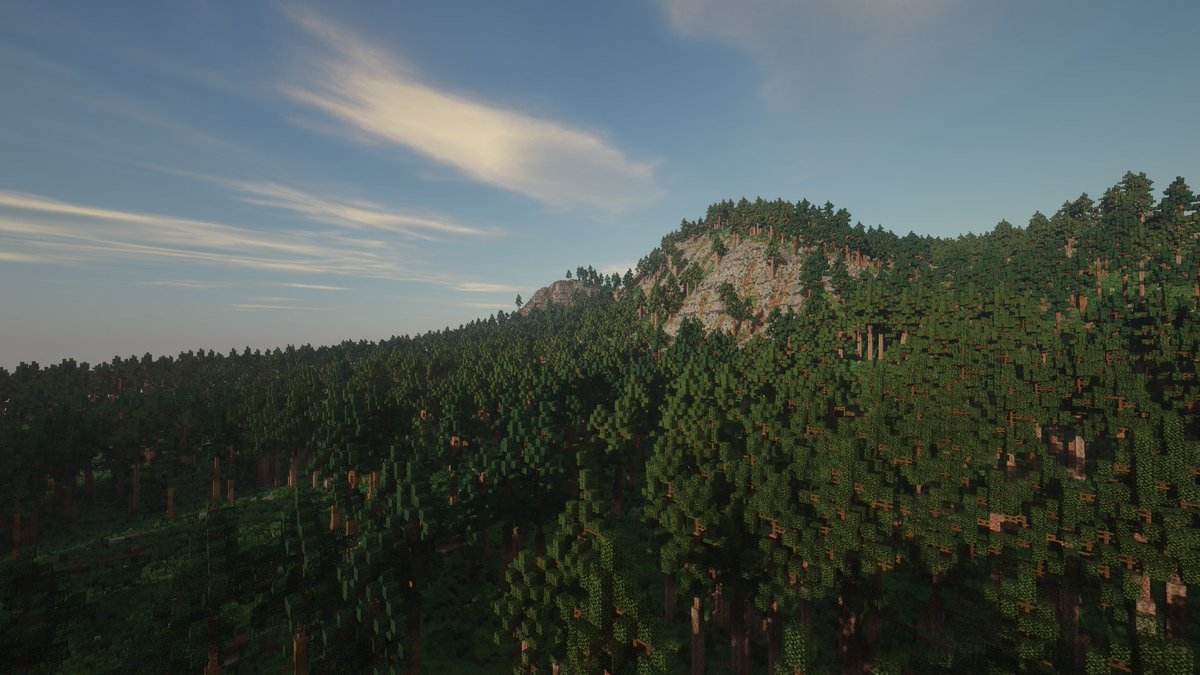 KongDaMonkey1's tweet photo. Some vanilla terrain #minecraft建築コミュ #Minecraft https://t.co/sWuhQDkbyL