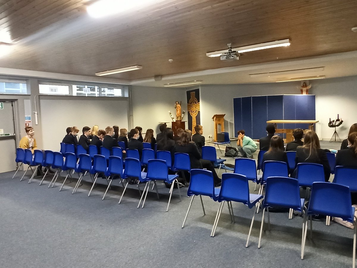 MissShawGeo's tweet photo. Thank you to @PlatformGlasgow for their performance and discussions on Climate Change with some our S2's in the run up to COP26. 👏🌍 https://t.co/qK5G2Srw2y