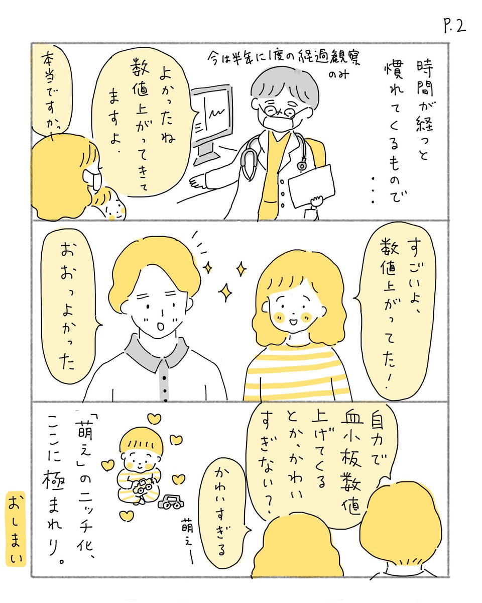 「萌え」のニッチ化

#育児漫画 #小児itp #免疫性血小板減少症 