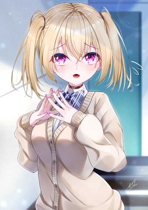 あー、ごめんね…?
#オリジナル 
