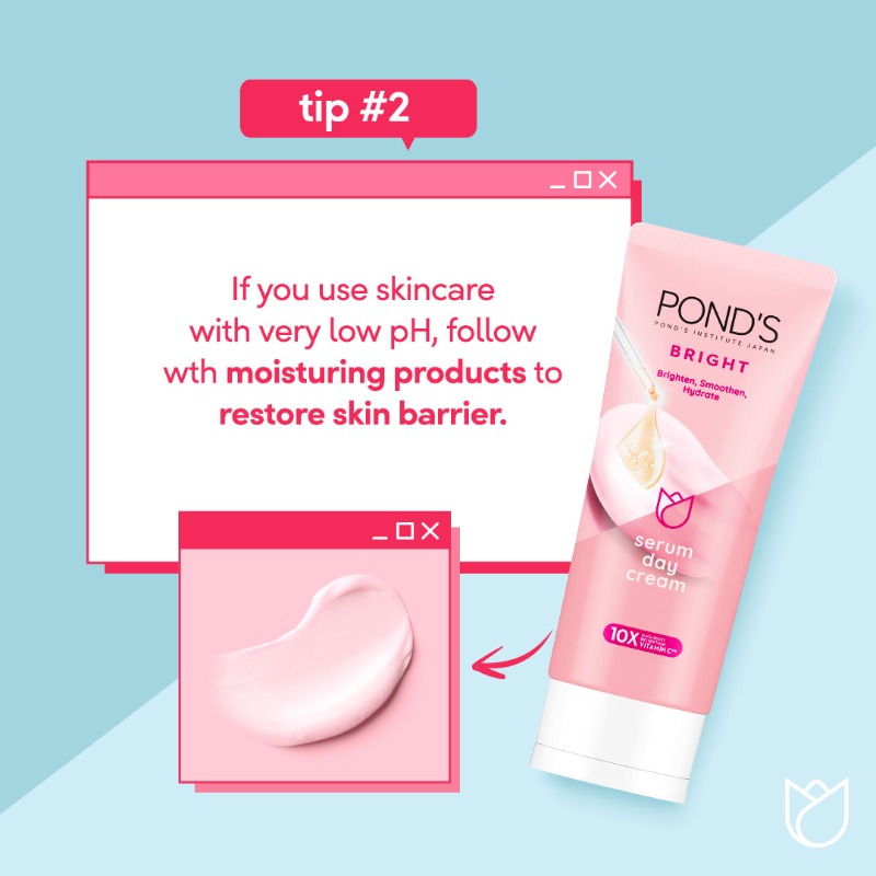 PondsPH's tweet photo. Let’s talk skincare PH levels! If you have sensitive skin, you might want to try switching over to products that don’t irritate your skin! 💓 Swipe to find out more!
#MakeItFunMakeItPonds