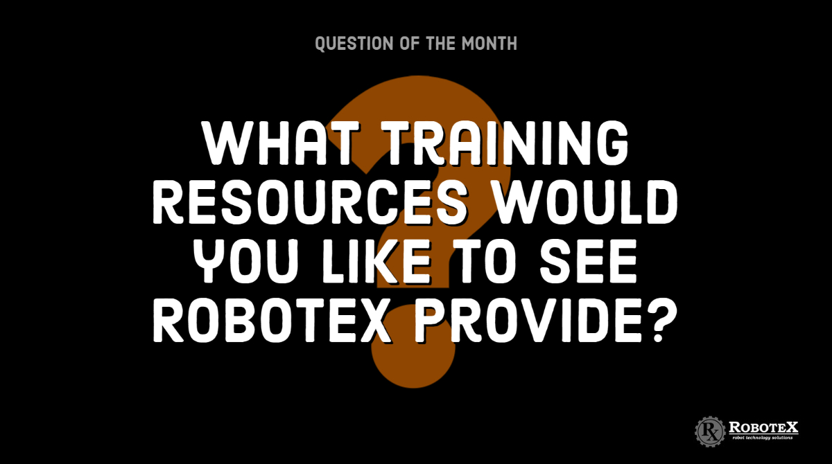 IncRobotex's tweet image. We want to hear from you! 📢
Drop your comment below! 👇

#QuestionoftheMonth #RoboteX #AvatarTacticalRobot