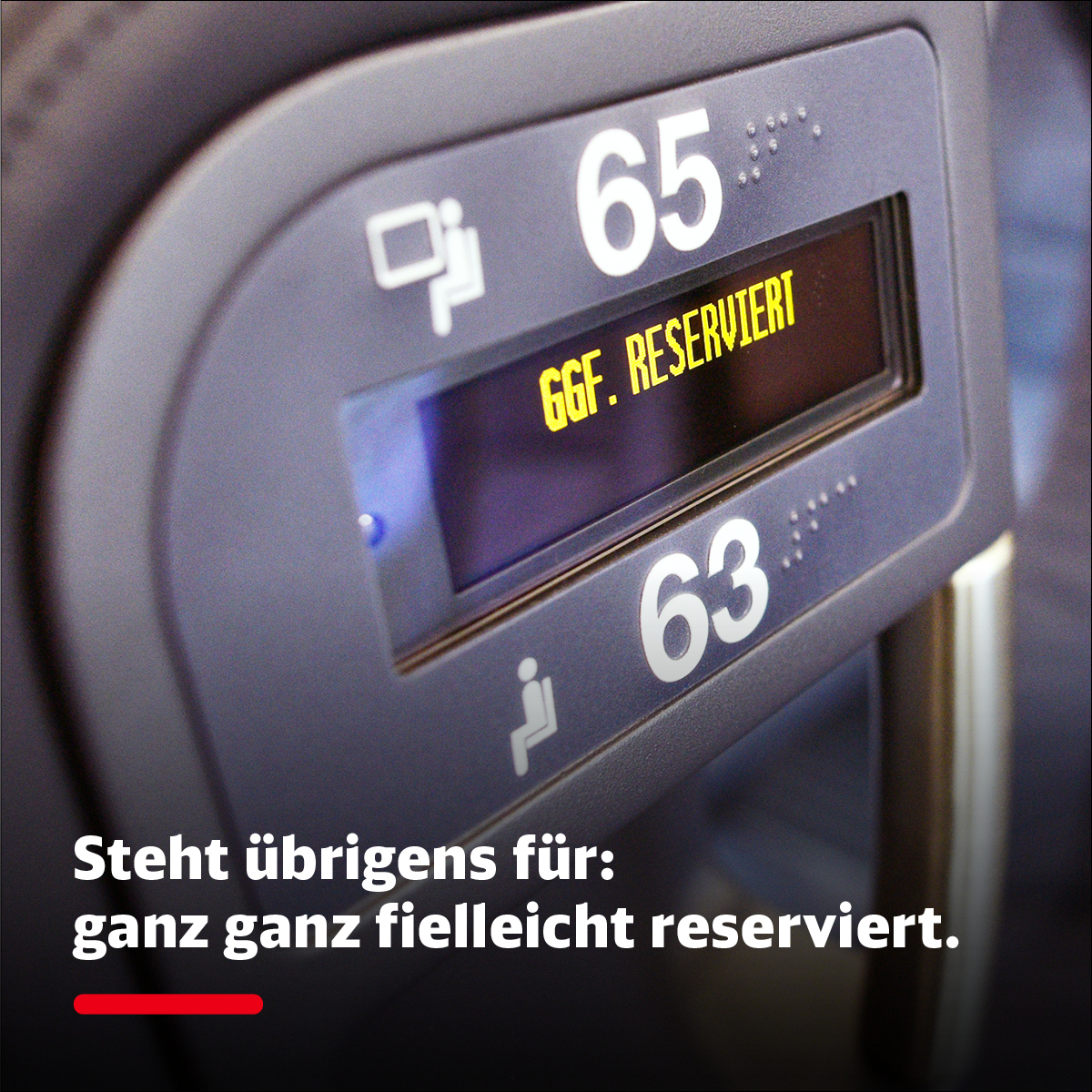 DB_Bahn's tweet photo. Wer den Adrenalinkick sucht, setzt sich trotzdem. https://t.co/PpTdYnknFI