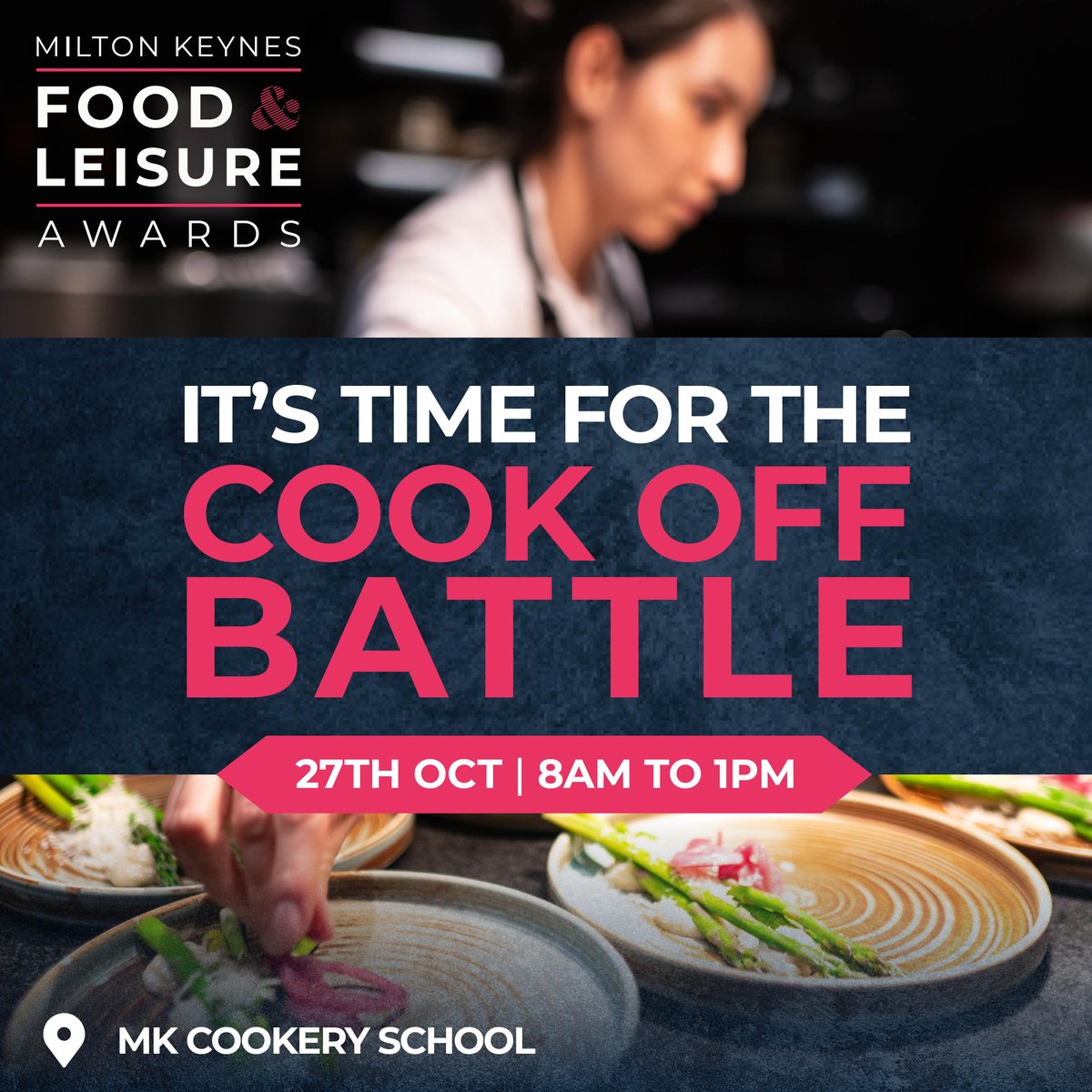 The Cook Off Battle is kicking off tomorrow morning at 8am. We know that Milton Keynes is brimming with talent, and we can't wait to see what all the wonderful contestants have in store for us.