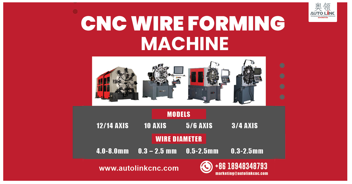 autolink_cnc's tweet image. #CNCWireFormingMachine with the latest technology and specifications to meet various industrial needs. To know more details visit- lnkd.in/g8kYDUP7

#WireFormingMachine #cncwireformingmachine #wireforming #cncwireforming #cnc #cncmachine #cncmachinetools #cncmanufacturing