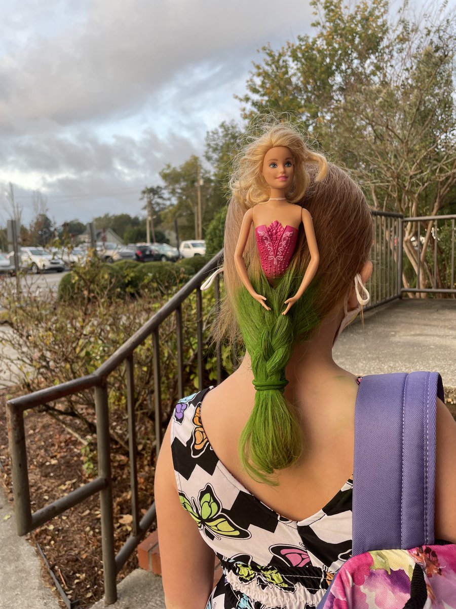 Crazy hair day- most innovative I’ve seen so far! ⁦<a href="/WrightsboroE/">Wrightsboro Elementary</a>⁩ ⁦<a href="/DeloresOverby1/">Delores Overby</a>⁩