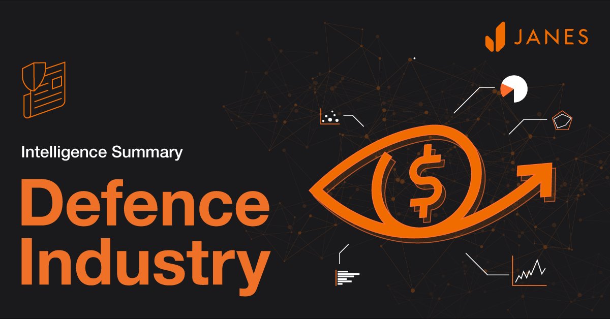 JanesINTEL's tweet photo. Summary of industry reporting, covering technology updates, industry movements and international affairs. https://t.co/qGHDKdFXuV #defenceindustry #defencemarkets #osint #unclassified https://t.co/5I8RWqemjd