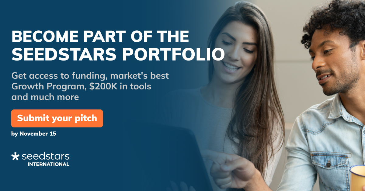Seedstars's tweet image. 📣 Are you a #startup from an emerging market searching for a scalable growth model? Join us!
Every venture that joins the #SeedstarsPortfolio goes through the 3-month #GrowthProgram designed to help early-stage ventures build a growth team and implement a growth methodology.