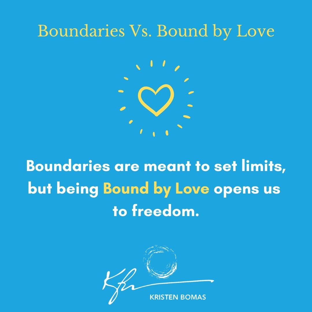KristenBomas's tweet image. What is the difference between Boundaries and to be Bound by Love?

Love binds us through a beautiful and endless energy.  It is our fear that limits it and lets it appear to end. 

#Kristenbomas #boundaries #love #Partnerships #relationships