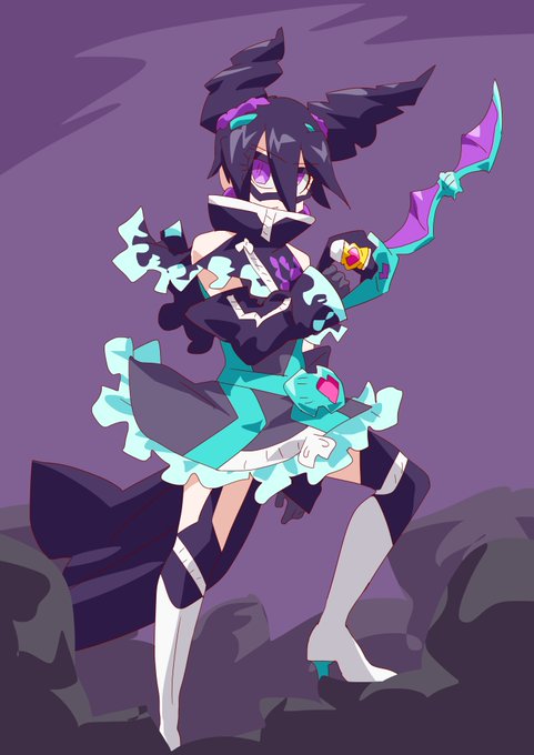 キュアエビル ジャッカルゲノム。ちょっとオシャレな感じになる。 #キュアライダー #ライダー少女 