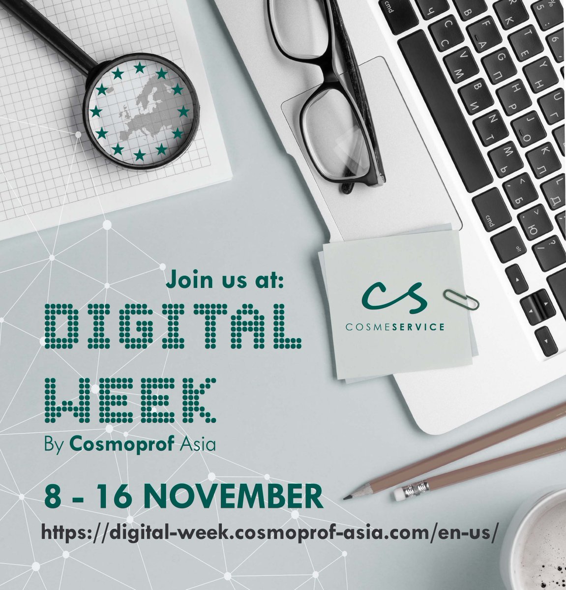 Do you already now that we will be present on Digital week? 😀

Contact us!

We are a team of qualified professionals in Cosmetic Safety &amp; Regulation, the key to the Europe &amp; UK market!

Register here:

➡️  lnkd.in/dUeYZ_6K