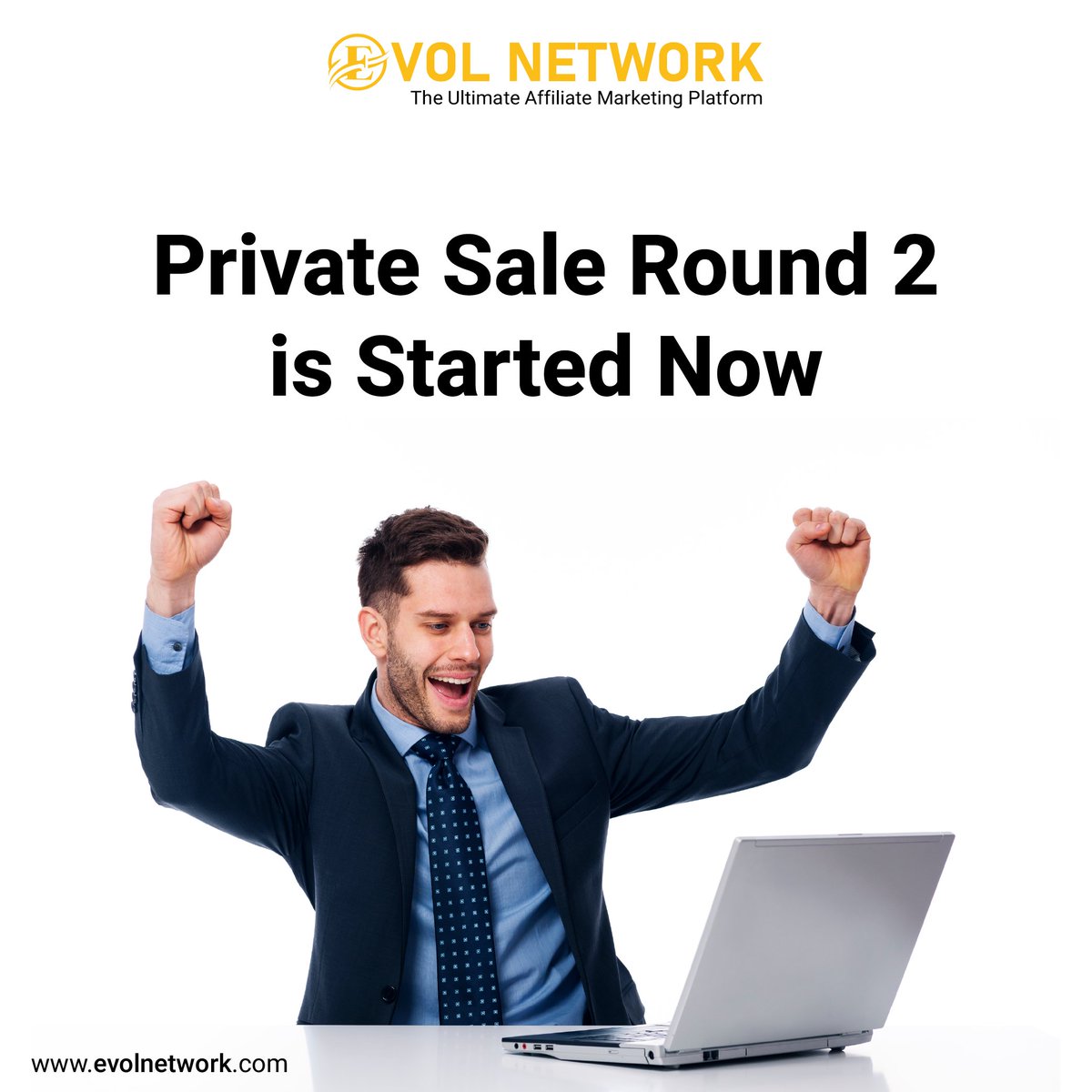 evolnetwork's tweet photo. Invest in EVOL today
The right time to buy is now as our private sale round 2 has begun.
You can get EVOL at unbelievable prices.
Visit https://t.co/dLAnwCz1zA for more details.
#evol #invest #privatesale https://t.co/THevRxd2fx