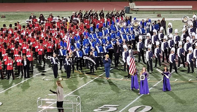 Paramus_Schools's tweet photo. Congratulations to the PHS Spartan Marching Band for their fantastic performance in the annual Music In The Park! They placed 1st in Group A and won all caption awards in our division: best music, best marching, best percussion, best color guard.  They placed 2nd overall! https://t.co/86N3WKFjTD