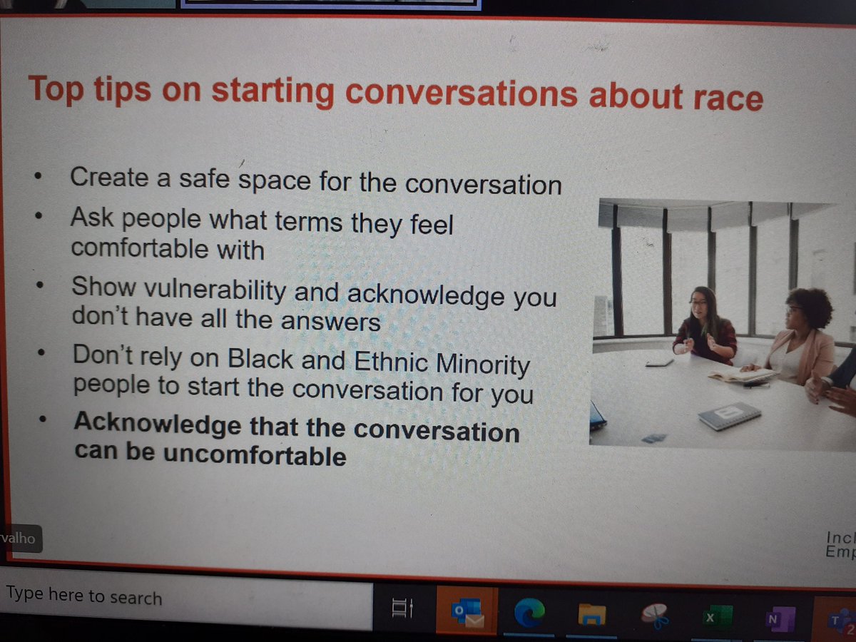I've attended yet another great webinar on Black History Month: Developing confidence in conversations about race. #ItsWhatWeDo #COOP #inclusion