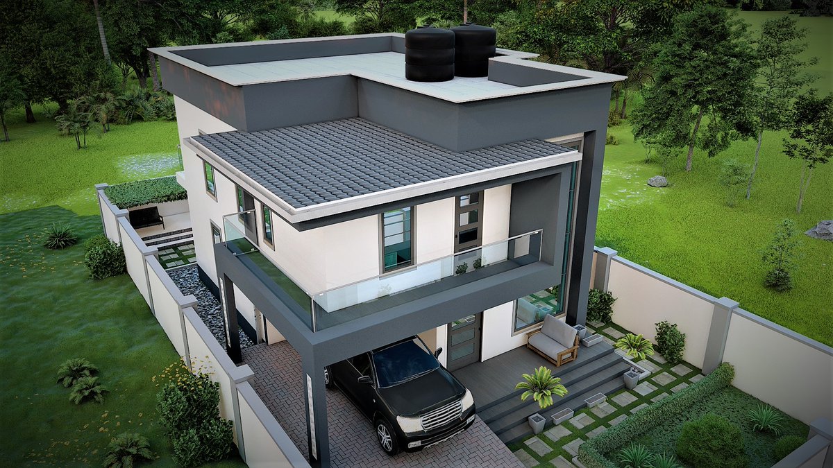 HouseDesignsKe's tweet photo. Got a 40x80 plot & still unsure what to build?
This 4 bedroom Maisonette will fit perfectly and will cost Only Ksh. 4M, from Design to complete Structure Construction.
Finishes can be done later according to client's taste and preferences. #MjengoExpert #LetsBuildKE https://t.co/ak9r0gv4Kd
