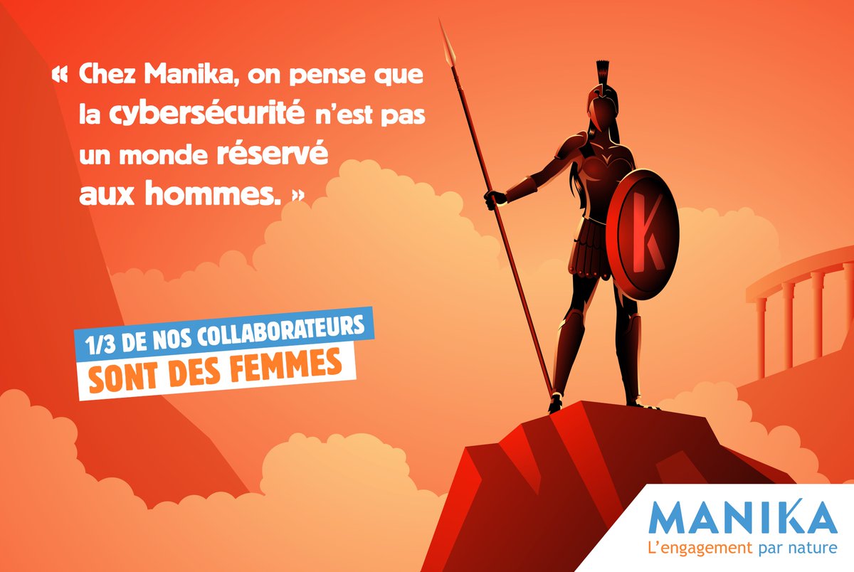 En ce #Europeancyberwomenday organisé par le #CEFCYS, où l’une de nos collaboratrices est finaliste 🏆 il était évident pour nous de vous dévoiler ce sixième visuel de notre campagne 1 semaine/1 visuel. 
#cyberwomenday #cybersecurité #CEFCYS #femmes