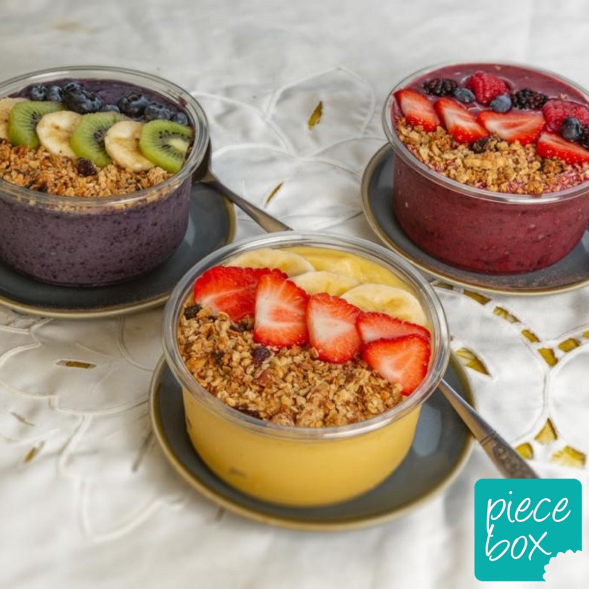 piecebox's tweet photo. Want a nutritious breakfast that'll give you a boost &amp; keep your spirits high? 

Our smoothie bowls give you the energy you need to keep going all day long 
We are open from 10 am. Walk-in tables are available, or why not book your table online now. 

#energyboost #green https://t.co/YiQPNi4pYT