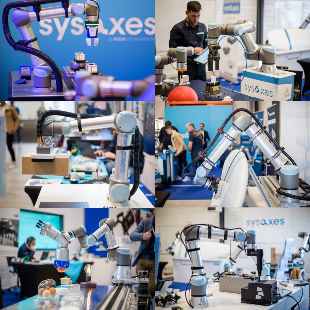 Retour en images sur l'ouverture du centre #cobotique de notre distributeur SYSAXES : un événement couronné de succès à Allenjoie (#Doubs) !
linkedin.com/posts/universa…

#cobot #technologie #industrie40 #robotique