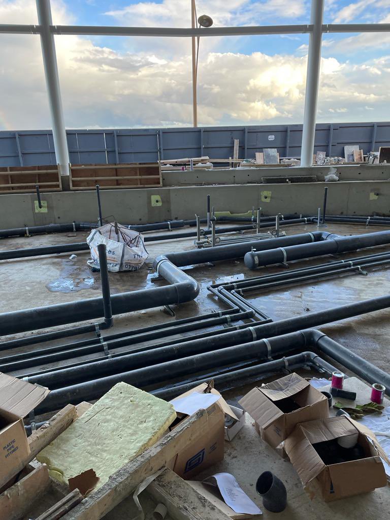 PoolsSmart's tweet image. Just started on a commercial site for a brand new large leisure centre!! Plant installation work started 🏊🏼‍♂️ keep coming back to check on the progress of all our projects 💦