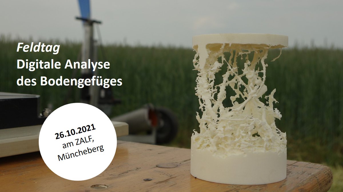 Der #Boden, die wichtigste Ressource in der Landwirtschaft. Der Feldtag Digitale Analyse des #Bodengefüge|s hat begonnen mit u.a. <a href="/zalf_leibniz/">ZALF</a>, <a href="/ugt_gmbh/">UGT GmbH</a>, <a href="/stenon_io/">stenon.io</a>, <a href="/jlugiessen/">Universität Gießen</a>, KWS SAAT SE, Fachagentur Bodenbearbeitung-Saat-Pflanzenschutz, Humusverband agrathaer.de/de/diwela-feld…