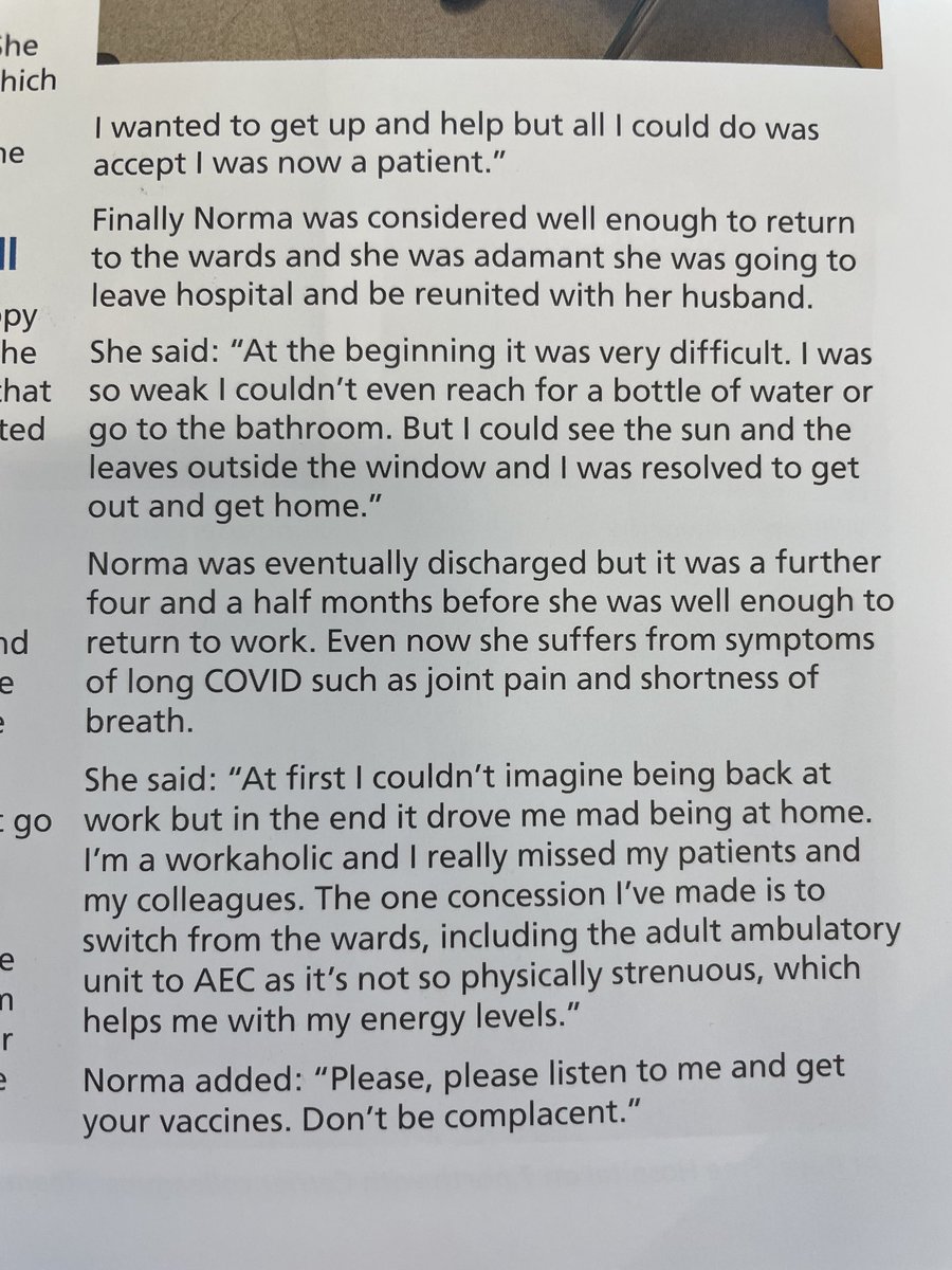 Deborah Sanders RNπ (@deborahbalkwill) on Twitter photo Please read Norma's story in this months Freepress and like she says 'please, please listen to me and get your vaccines. Don't be complacent' β¦<a href="/bevthomas66/">Bev Thomas</a>β© β¦<a href="/RoyalFreeNHS/">Royal Free London</a>β© Please read Norma's story in this months Freepress and like she says 'please, please listen to me and get your vaccines. Don't be complacent' β¦<a href="/bevthomas66/">Bev Thomas</a>β© β¦<a href="/RoyalFreeNHS/">Royal Free London</a>β©