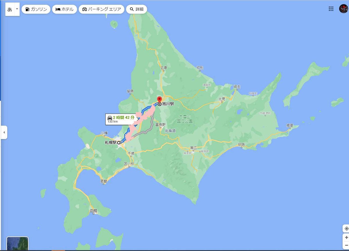 北海道は実は大きい はネットでも有名ですが沖縄本島は横浜 土浦くらいの長さしかない こんなに狭いのか 意外に大きい Togetter